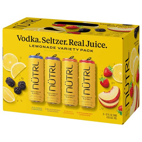 nutrl vodka seltzer walmart.